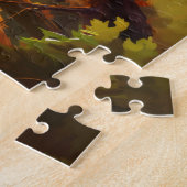 ブルージェイバードアートジグソーパズル ジグソーパズル (側面)