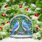 ブルージェイバードズ紙アート (クリスマス)