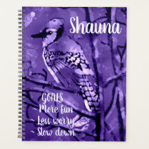 ブルージェイバードピンク抽象芸術アーパーソナライズされたト