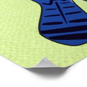 ブルージェイプリント ポスター (角)