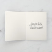 ブルージェイ悔やみや弔慰家族からありがとう カード (内部)