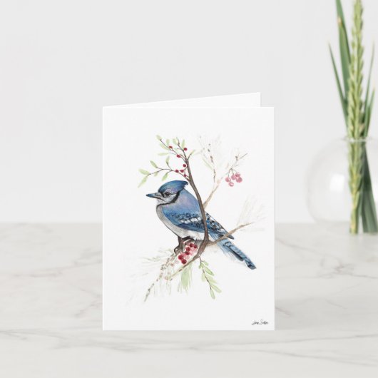 ブルージェイ絵画ズカード カード (正面)