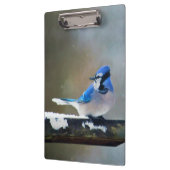 ブルージェイ絵画ズ – Bird Artオリジナル クリップボード (左)