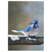 ブルージェイ絵画ズ – Bird Artオリジナル クリップボード (裏面)