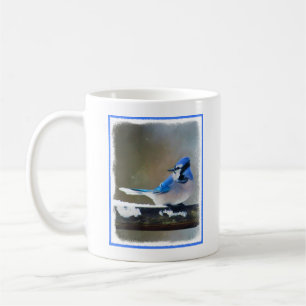 ブルージェイ絵画ズ – Bird Artオリジナル コーヒーマグカップ