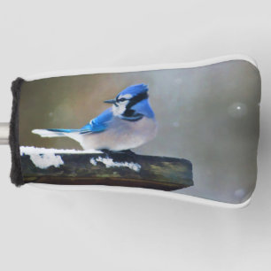 ブルージェイ絵画ズ – Bird Artオリジナル ゴルフヘッドカバー