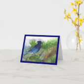 ブルージェイ・イン・ザ・マスケグ カード (黄色い花)