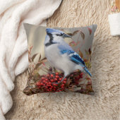 ブルージェイinナンディーナヘブンブル クッション (ブランケット)