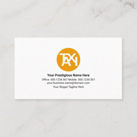 ブルージェット飛行機リフトオフ国際空港タクシー乗り 名刺 (裏面)