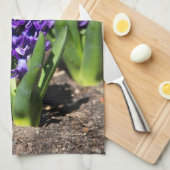 ブルージオキンス春 キッチンタオル (四つ折り)