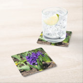 ブルージオキンス春 スクエアペーパーコースター (インサイチュ)