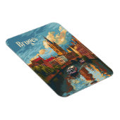 ブルージズベルギーヴィンテージアート マグネット (右側)