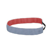 ブルージフェイクーンズ非ヘッドバスリップまたは滑ることンド アスレチックヘッドバンド (右)