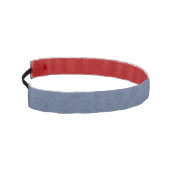 ブルージフェイクーンズ非ヘッドバスリップまたは滑ることンド アスレチックヘッドバンド (左)