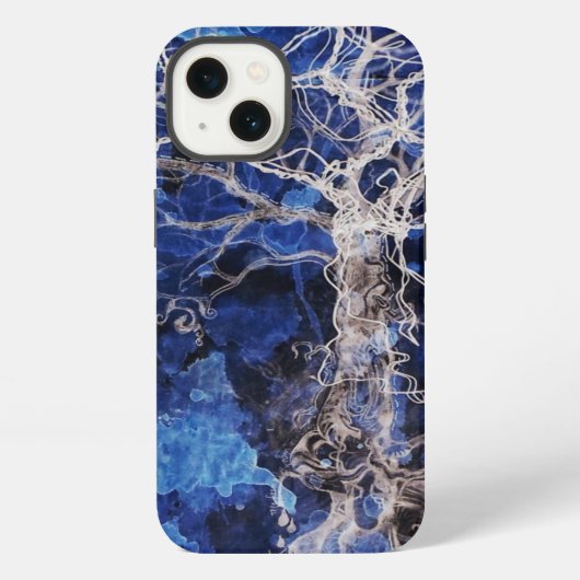 ブルージプシーの木の生命iPadケース iPhoneケース (裏面)
