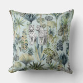 ブルージャングルウィータイガース装飾用クッション クッション (正面)