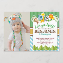 ブルージャングルサファリ動物園の動物の誕生日写真