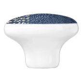 ブルージャンデニムダイアモンズグラムトレンディーダイヤモンドきらきら光る セラミックノブ (側面)