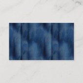 ブルージャンデニムデイジーベビーシャワーブズベビー エンクロージャーカード (裏面)