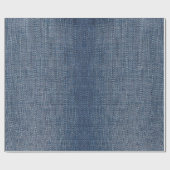 ブルージャンデニム生地 ラッピングペーパー (フラット)