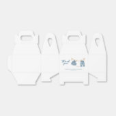 ブルージャンベビーオンザウェイベビーシャワー フェイバーボックス (折り畳みなし)