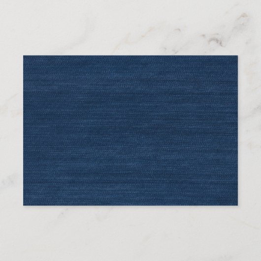 ブルージャンベビーデニムブックスフォーベビーシャワー エンクロージャーカード (裏面)