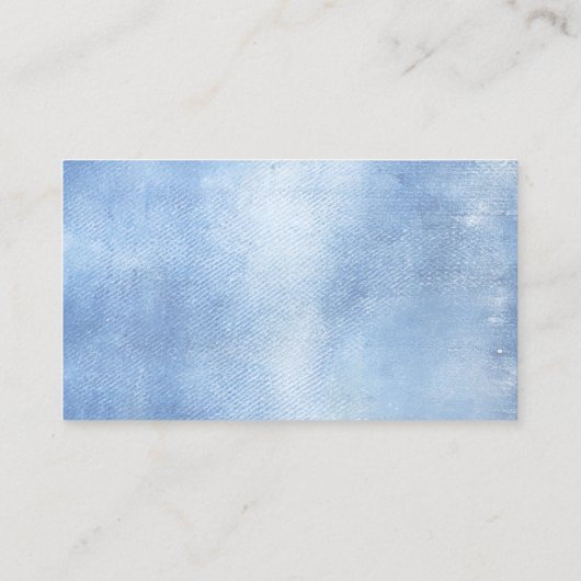 ブルージャンベビーデニムブルーモーミーのお腹の大きさ エンクロージャーカード (裏面)