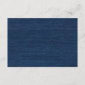 ブルージャンベビーデニムベビーシャワーおむつラッフル エンクロージャーカード (裏面)