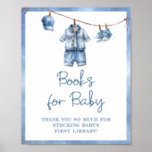 ブルージャンベビーブックスベビー ポスター (正面)