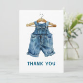ブルージャンボーイウェスタンベビーシャワー サンキューカード (スタンド正面)