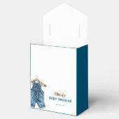 ブルージャンボーイウェスタンベビーシャワー フェイバーボックス (オープン)