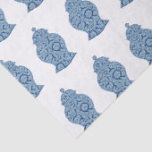 ブルージャージャンジャースモザイクラッピング紙 薄葉紙 (詳細)