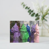 ブルージュのクリスマス シーズンポストカード (スタンド正面)