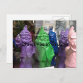 ブルージュのクリスマス シーズンポストカード (正面/裏面)