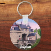 ブルージュの歴史的市門 キーホルダー (正面)