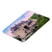 ブルージュの歴史的市門 マグネット (左側)