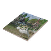 ブルージュの白鳥 タイル (側面)