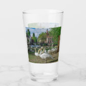 ブルージュの白鳥 タンブラーグラス (裏面)