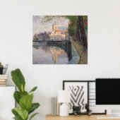 ブルージュの秋 ポスター (ホームオフィス)