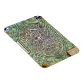 ブルージュの街プラン「シヴィタスオルビステラル」 マグネット (右側)