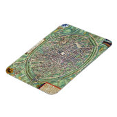 ブルージュの街プラン「シヴィタスオルビステラル」 マグネット (左側)