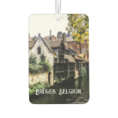 ブルージュの運河 カーエアーフレッシュナー (裏面)