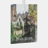 ブルージュの運河 ガラスオーナメント (正面右)