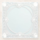 ブルージュエルファンシールックコースター ガラスコースター (裏面)