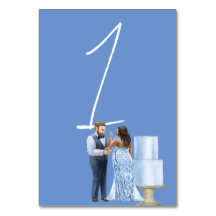 ブルージュエル  ウェディングイベント レセプションテーブルナンバー