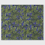 ブルージュニパーベリー ラッピングペーパー (フラット)