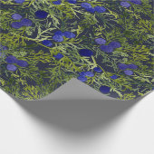 ブルージュニパーベリー ラッピングペーパー (角)