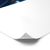 ブルージュベルギー有名な旅行スポット ポスター (角)