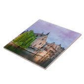 ブルージュ旧市街と鐘楼 タイル (側面)