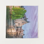 ブルージュ旧市街と鐘楼 タペストリー (正面(横))